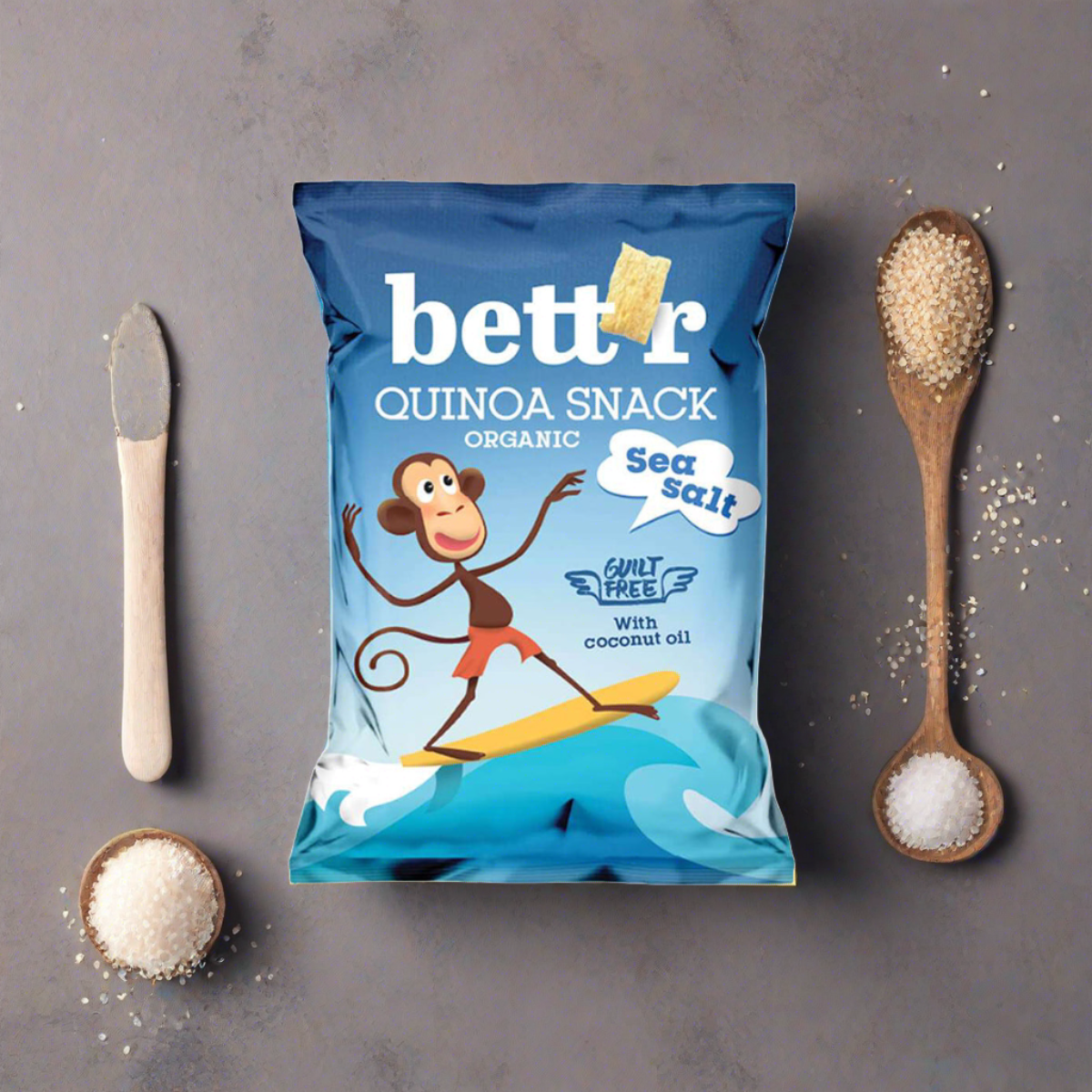 Tengeri sós quinoa snack - bio - 50g
