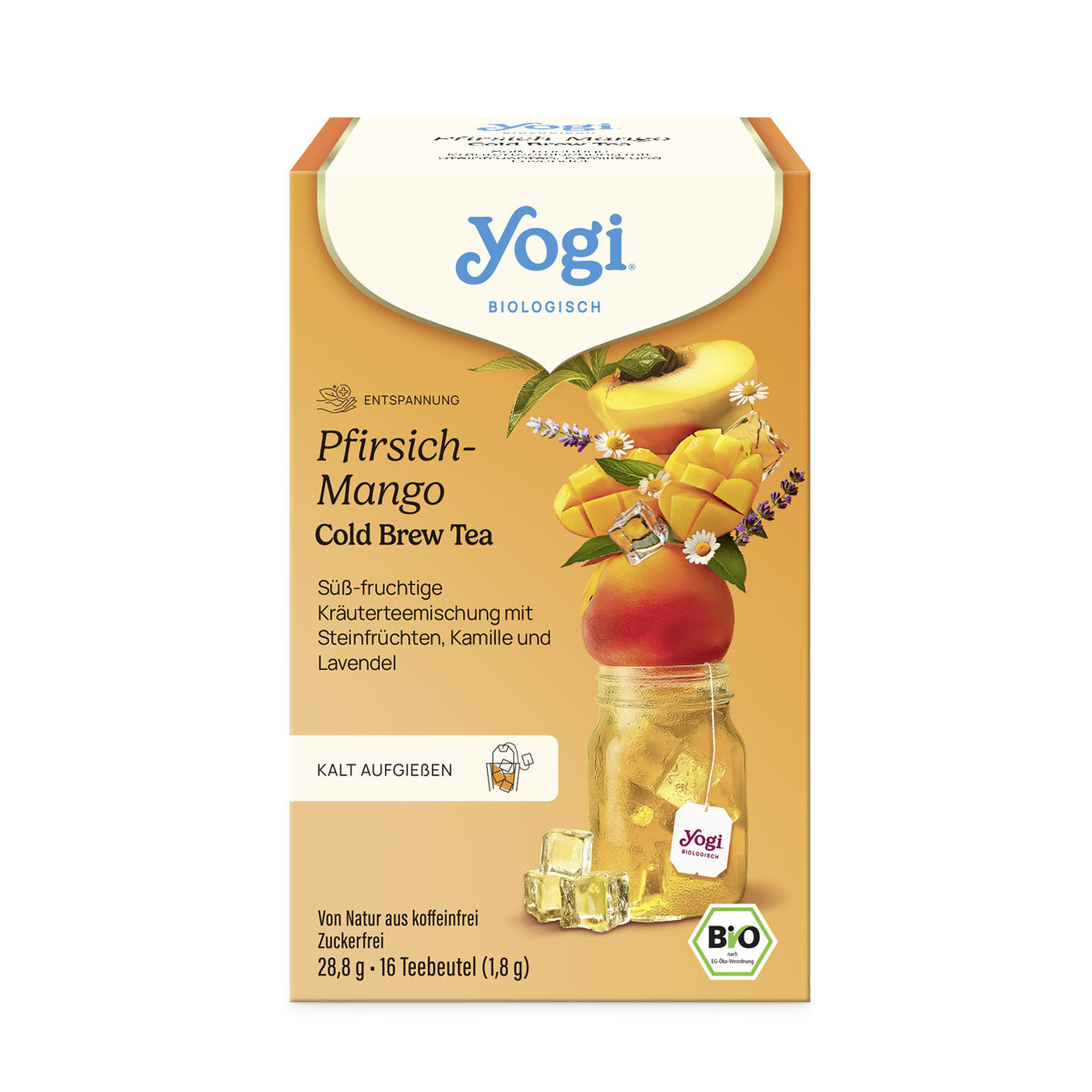 Yogi Jeges Tea Őszibarackos-mangós bio - 16db