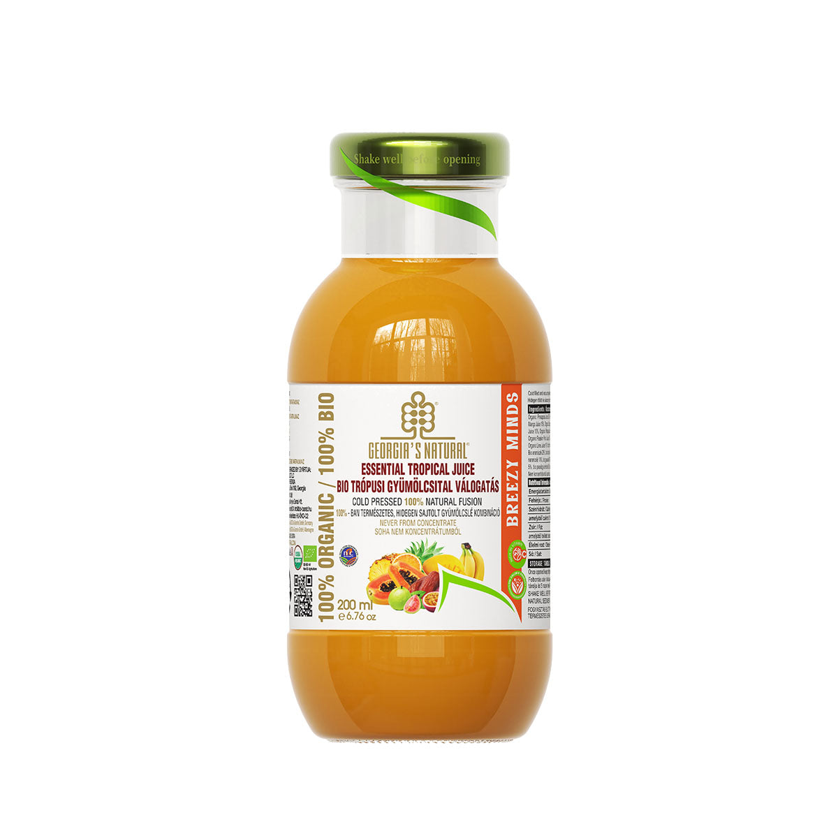 GN Bio Trópusi Gyümölcslé - 200ml DRS
