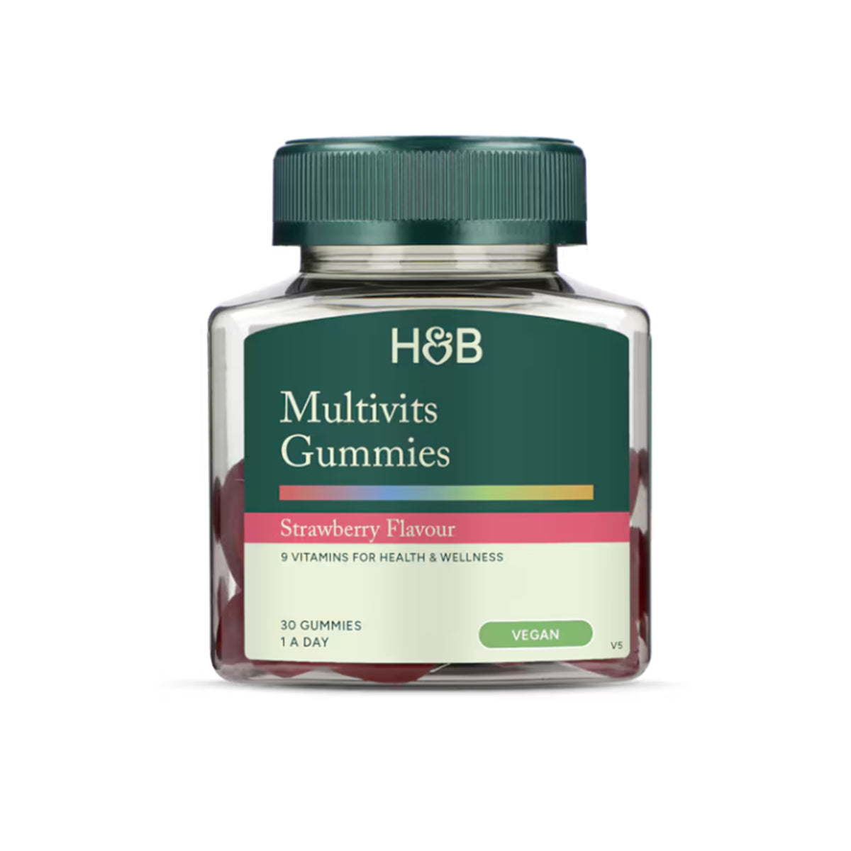 Multivitamin Felnőtt gumivitamin epres - 30db