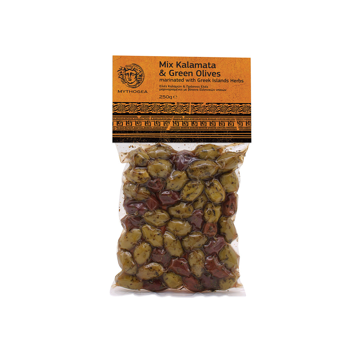 Marinált Görög fűszeres Olívabogyó mix - 250g