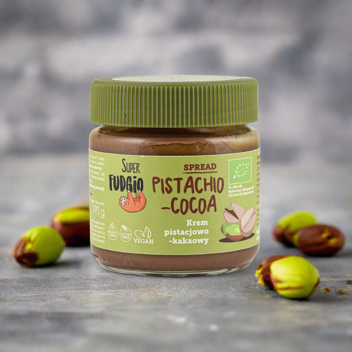 Kakaós Pisztáciakrém - bio - 190g