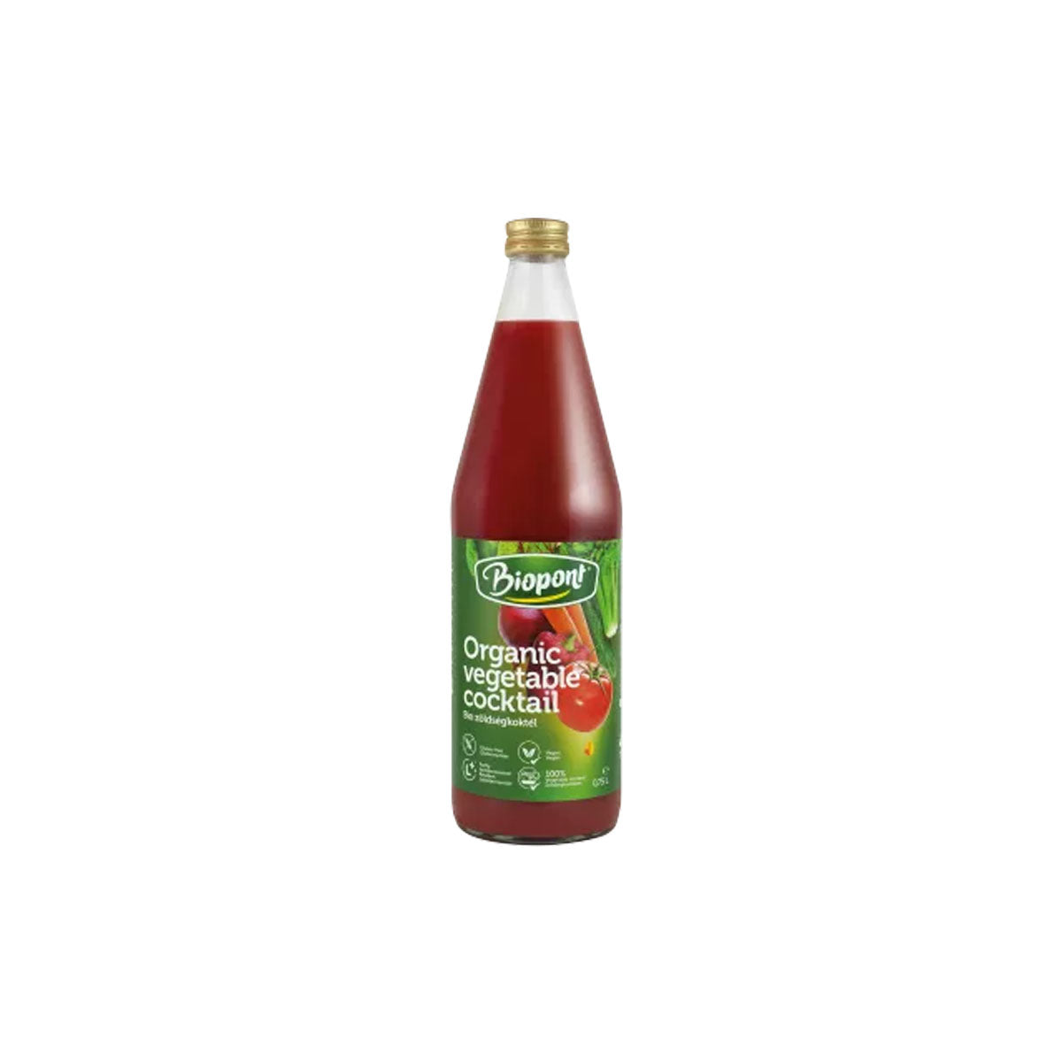 bio zöldségkoktél - 750 ml DRS