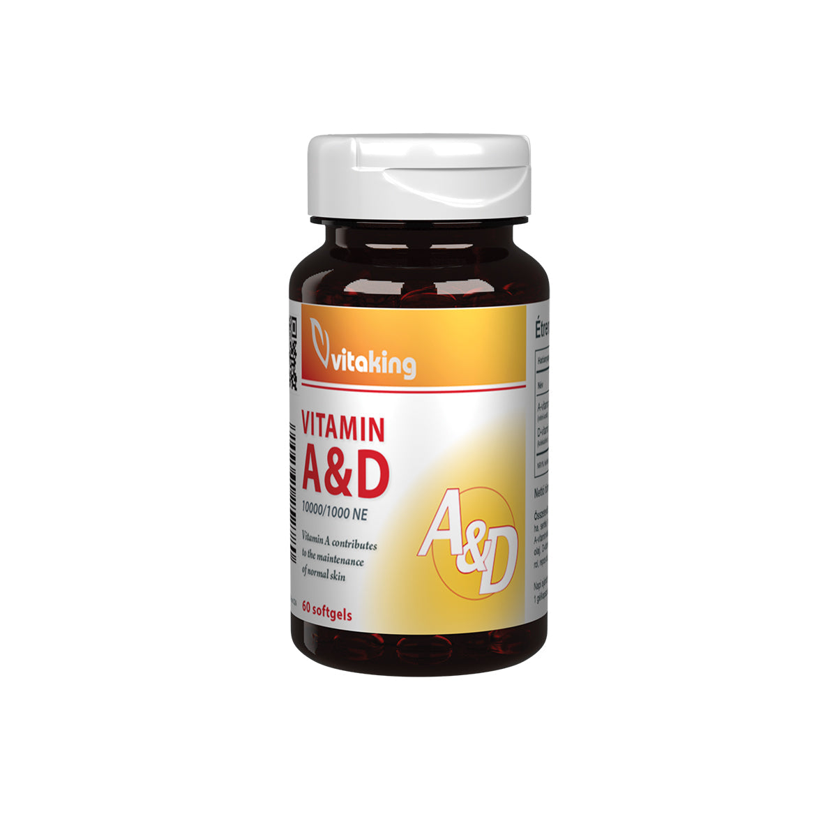 A & D vitamin Lágyzselatin Kapszula - 60 db
