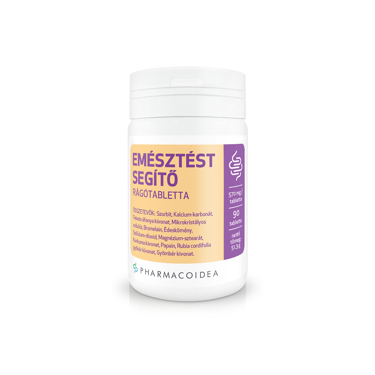 Emesztest-Segito-ragotabletta-90db