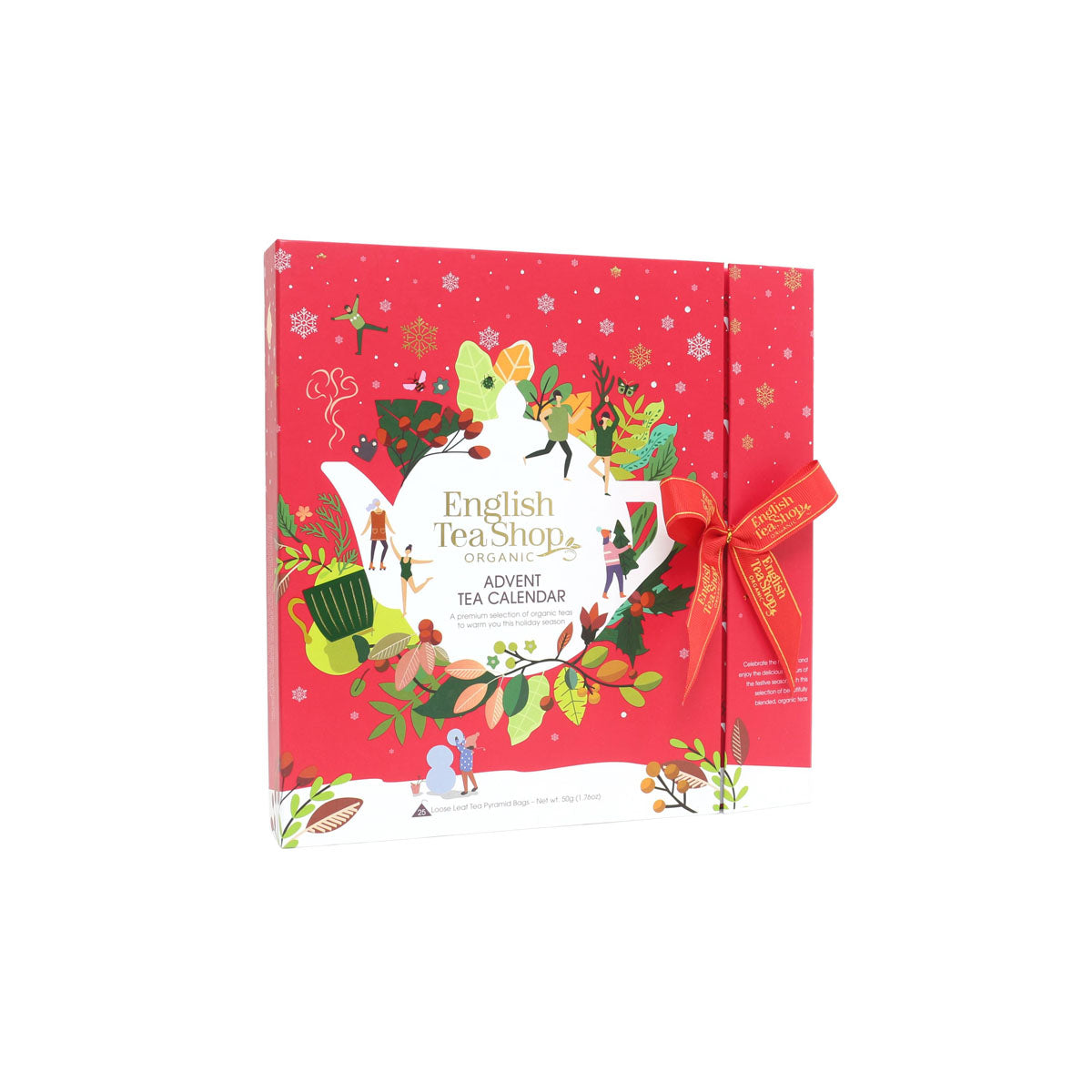 ETS Adventi kalendárium Teavál. Bio Piros - 25db