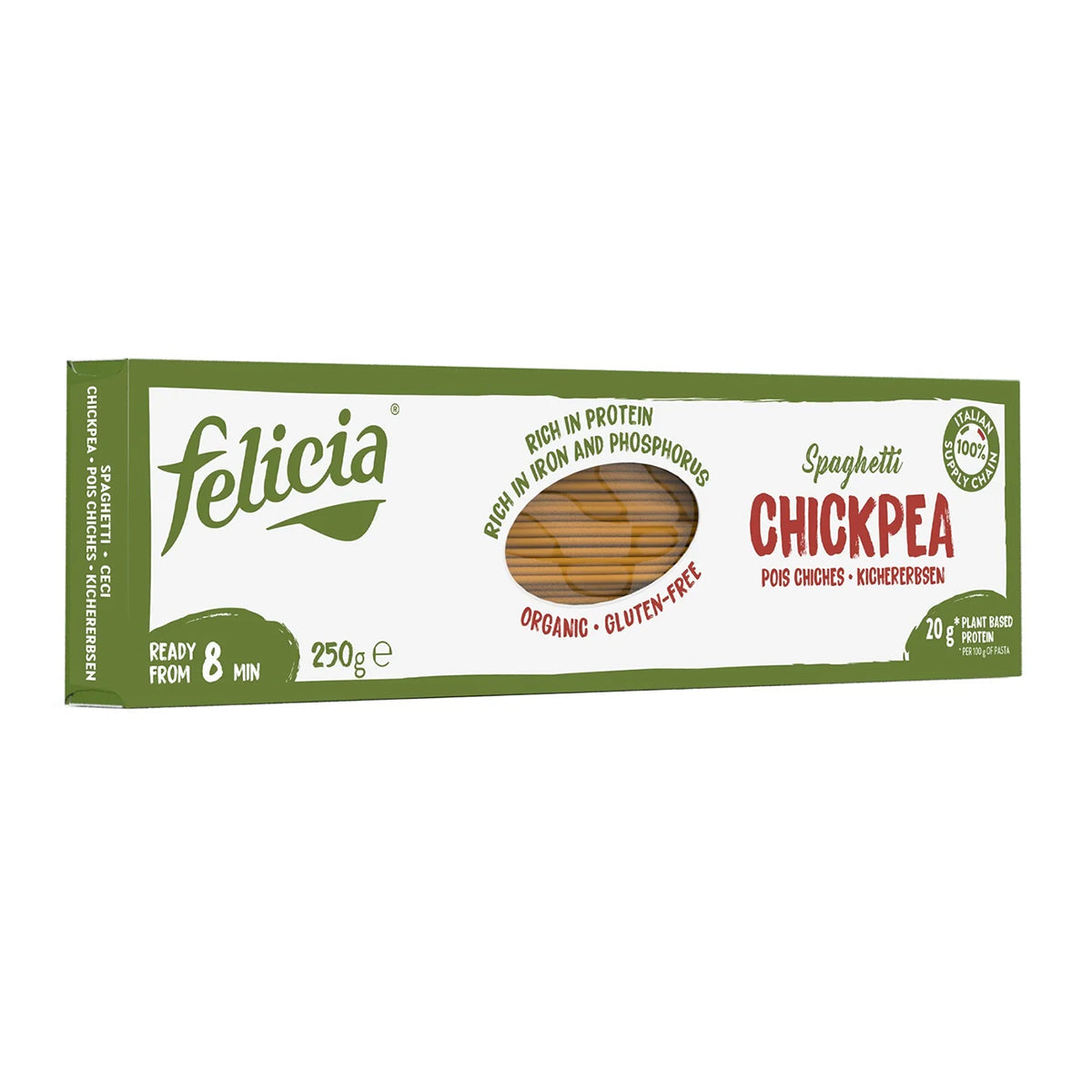 bio Gm tészta csicseriborsó spagetti - 250g