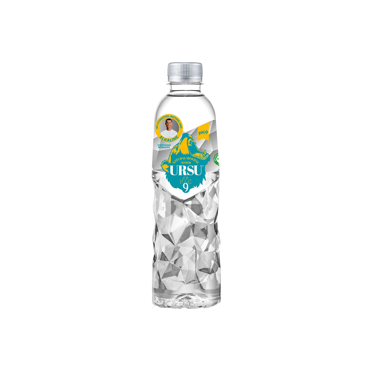 Cristiano Ronaldo-URSU9 ásványvíz - 500 ml DRS