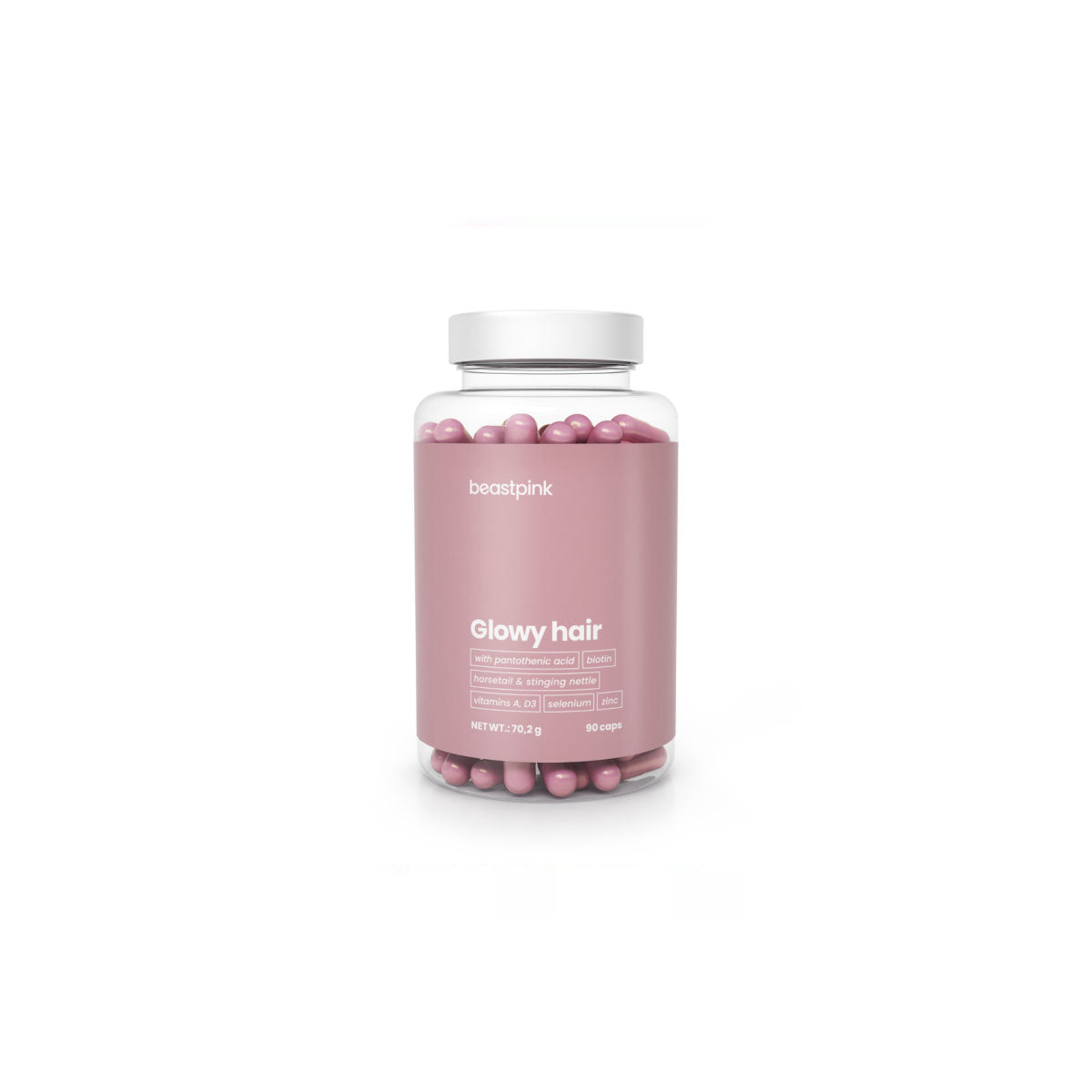 Glowy Hair - Beast Pink - 90db