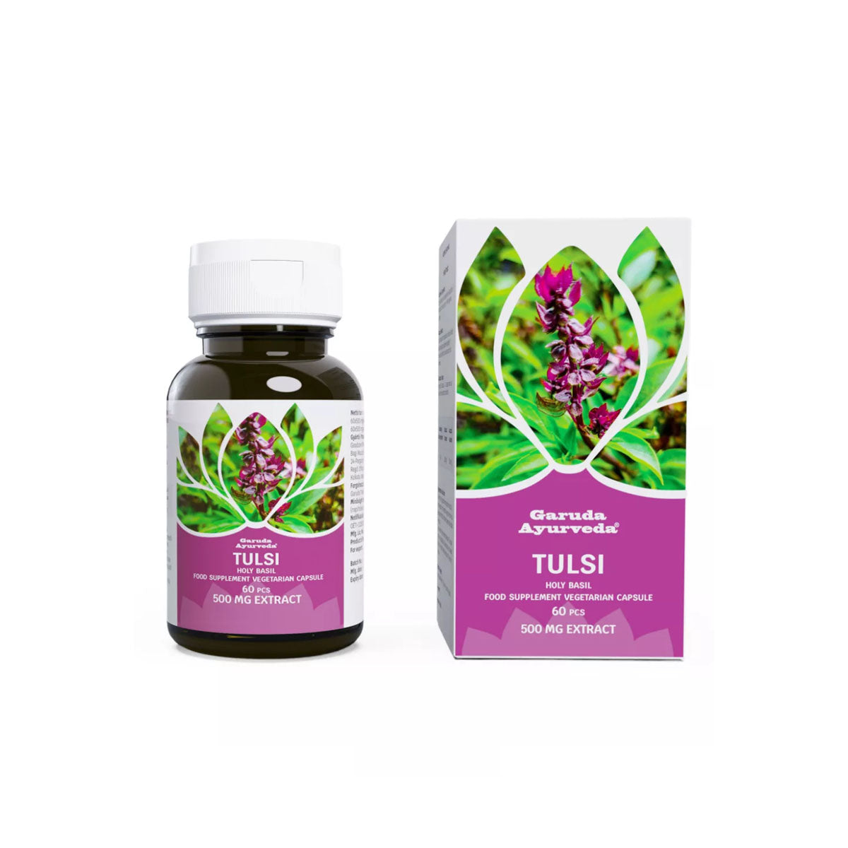 Tulsi Vegetáriánus Kapszula - 60db
