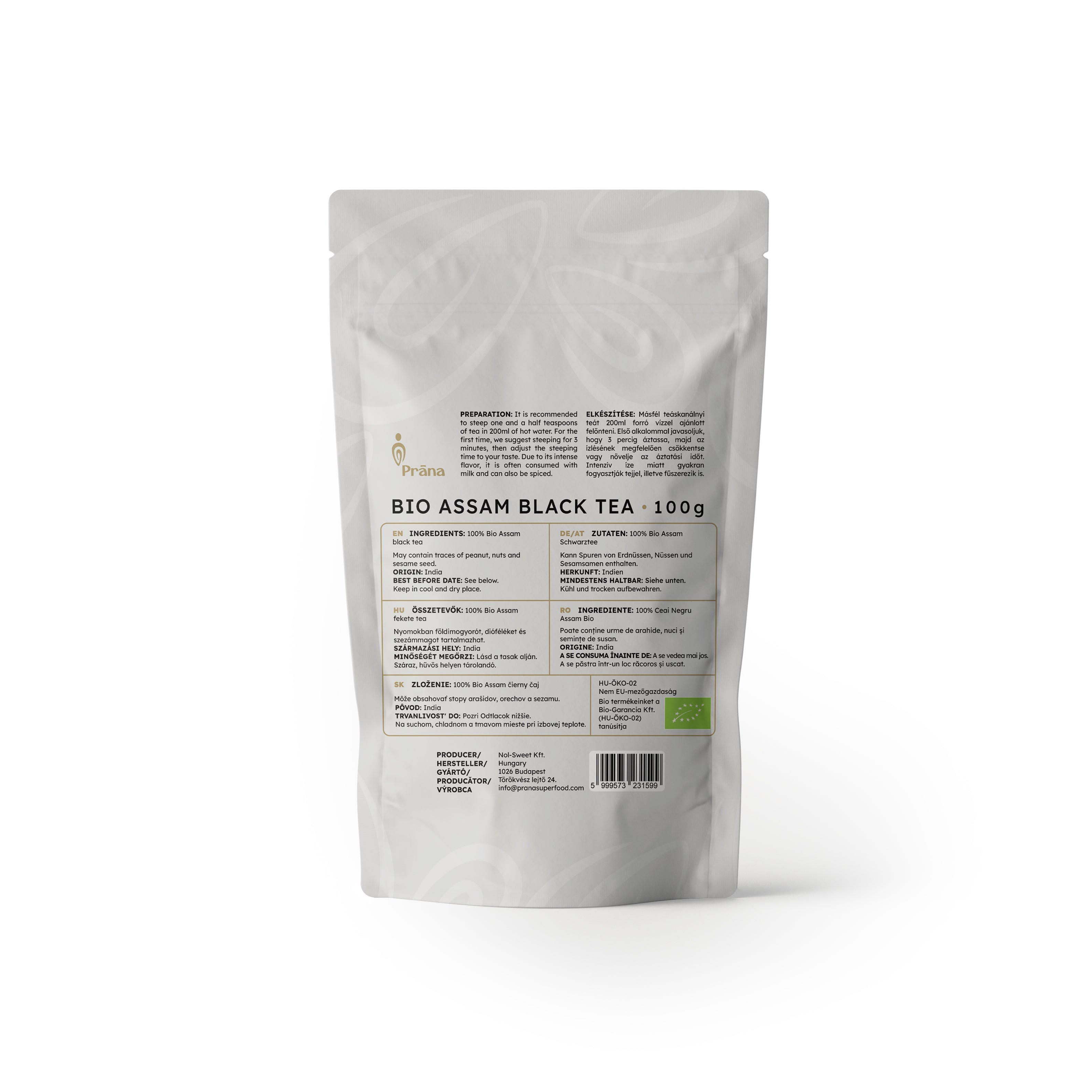 Assam Fekete tea - bio - 100g