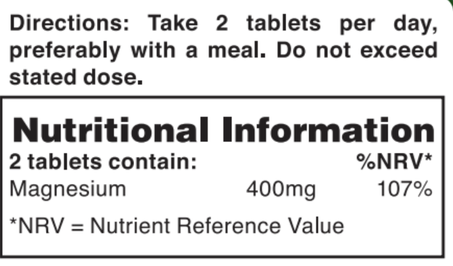 Magnézium-citrát 400mg - 90db