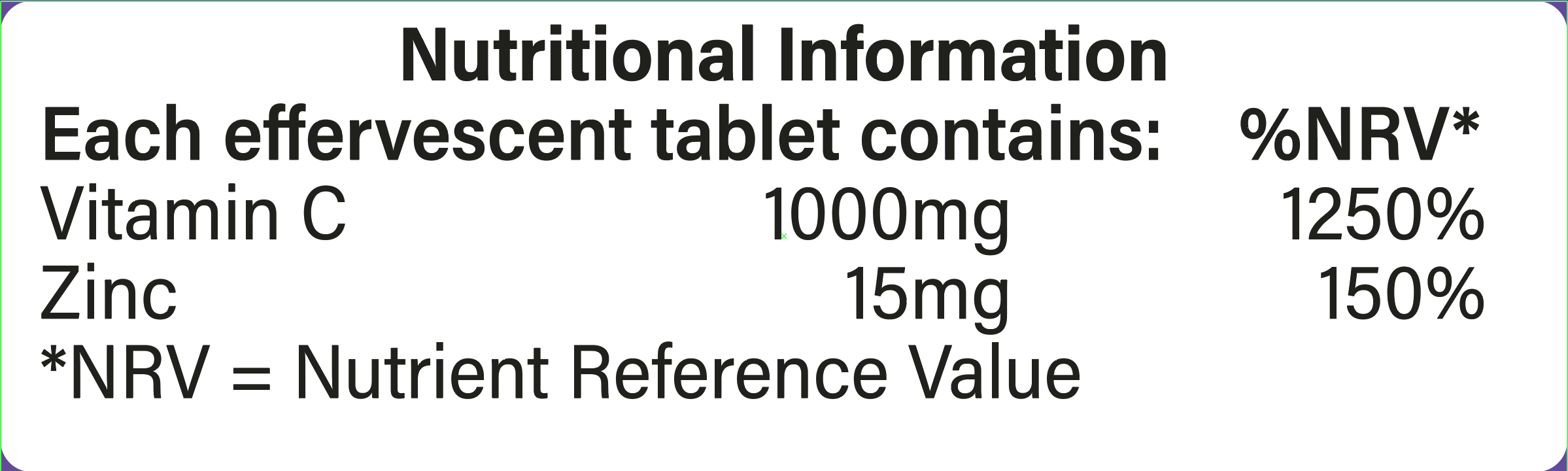 C+Cink feketeribizli ízű - 20db