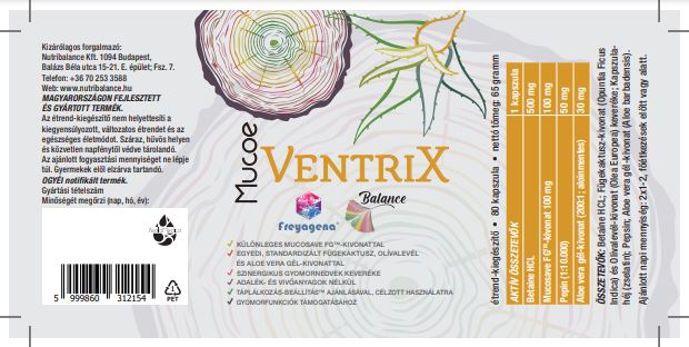 Mucoe Ventrix kapszula - 80db