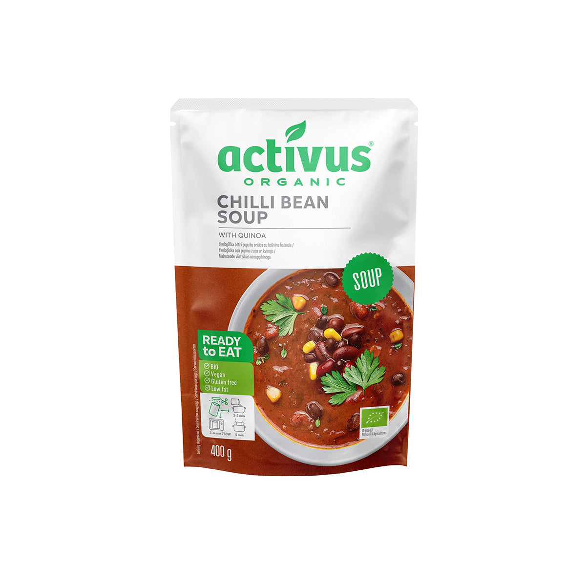 Chilis bableves vegán - bio - 400g