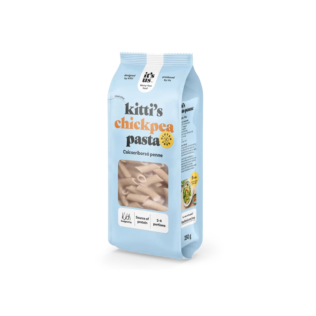Kitti's Csicseriborsó penne - 250g