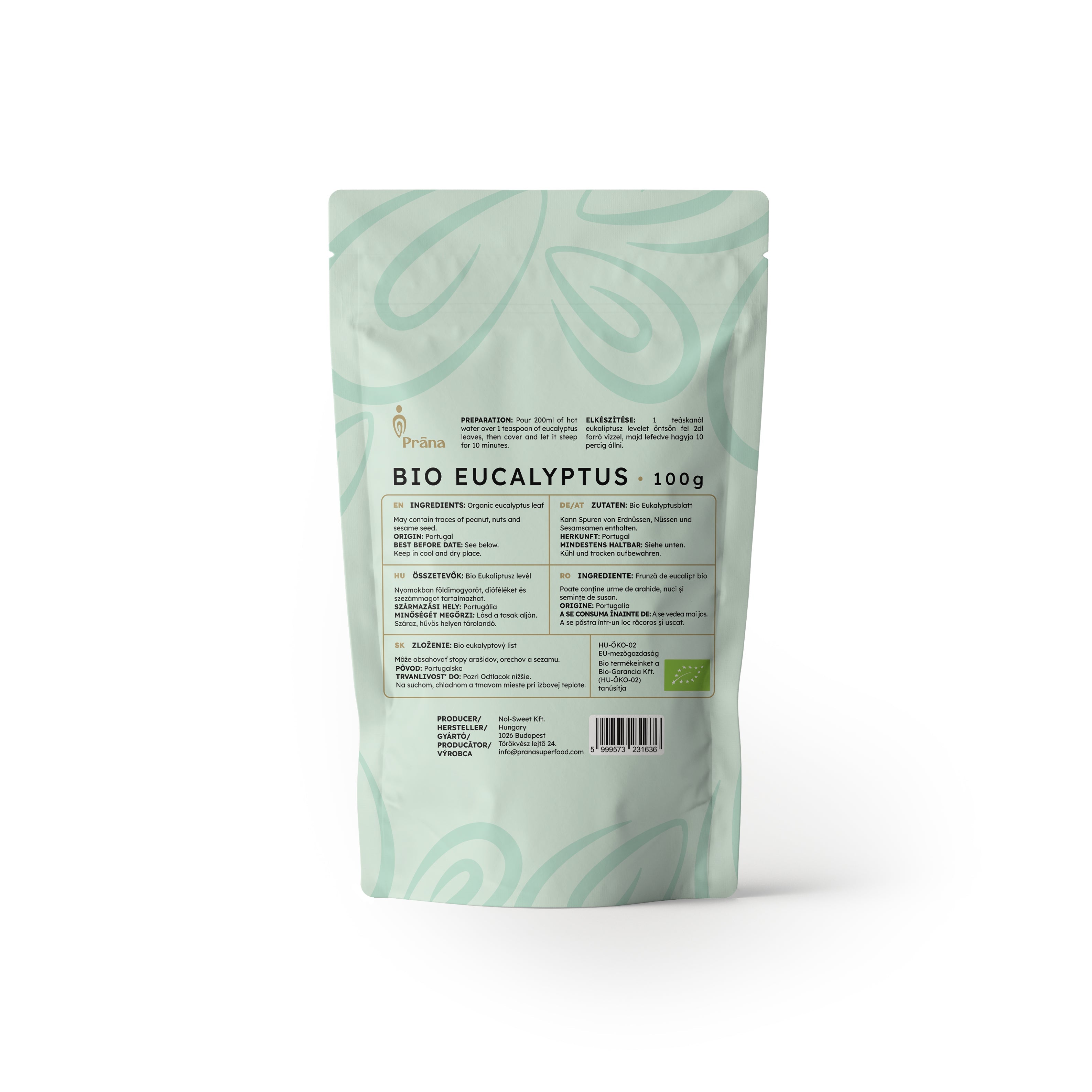 Eukaliptusz levél - bio - 100g