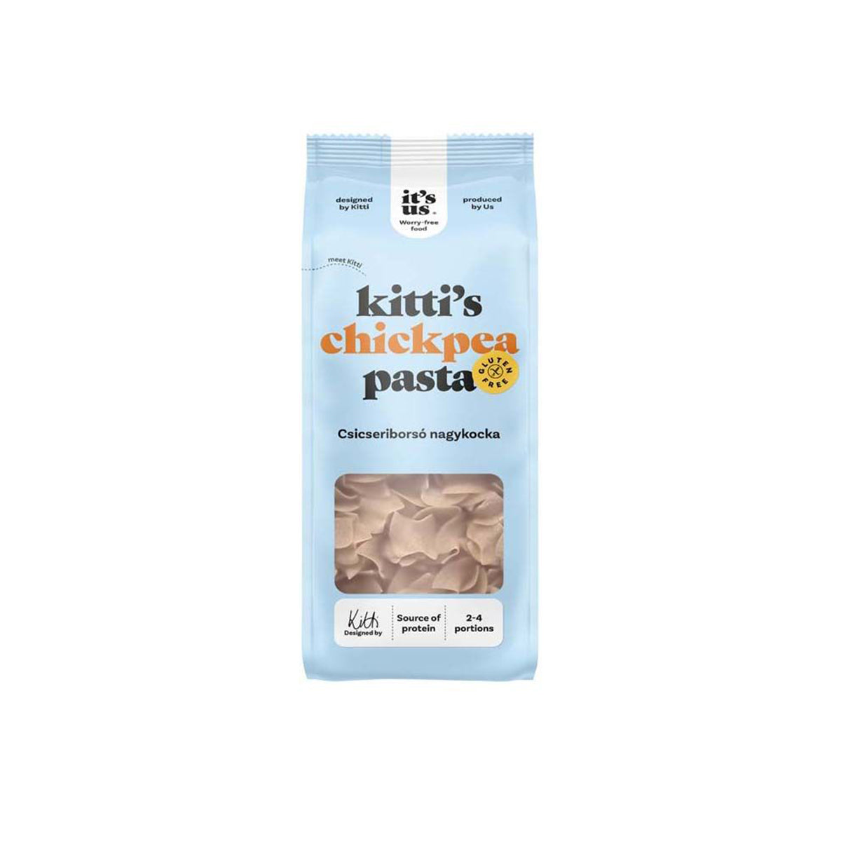 Kitti's Csicseriborsó nagy kocka - 250g