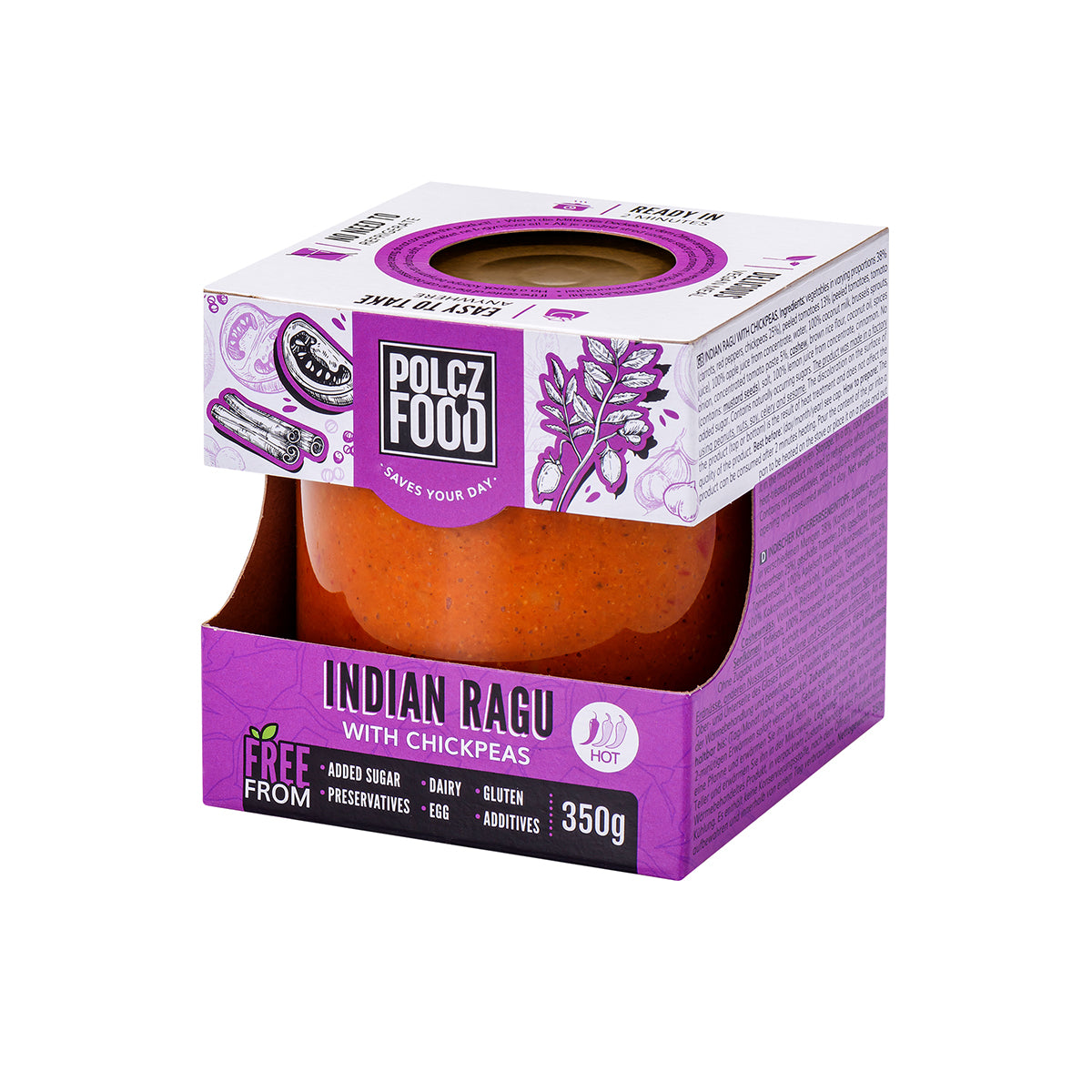 Indiai csicseriborsó ragu - 350g