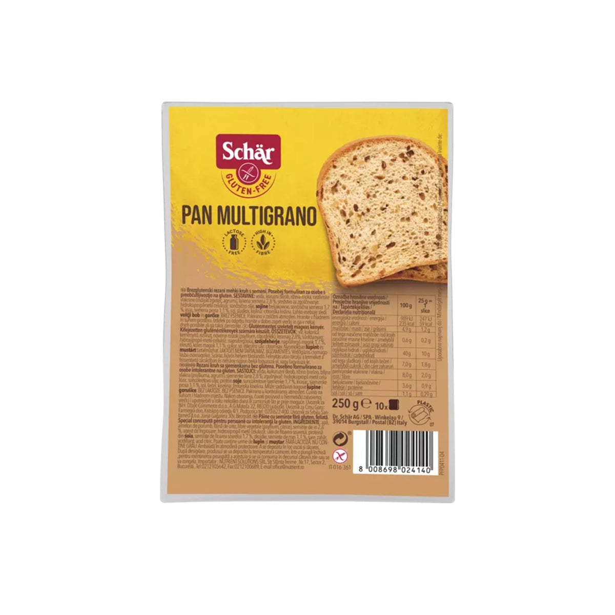 Pan Multigrano kenyér - 250g