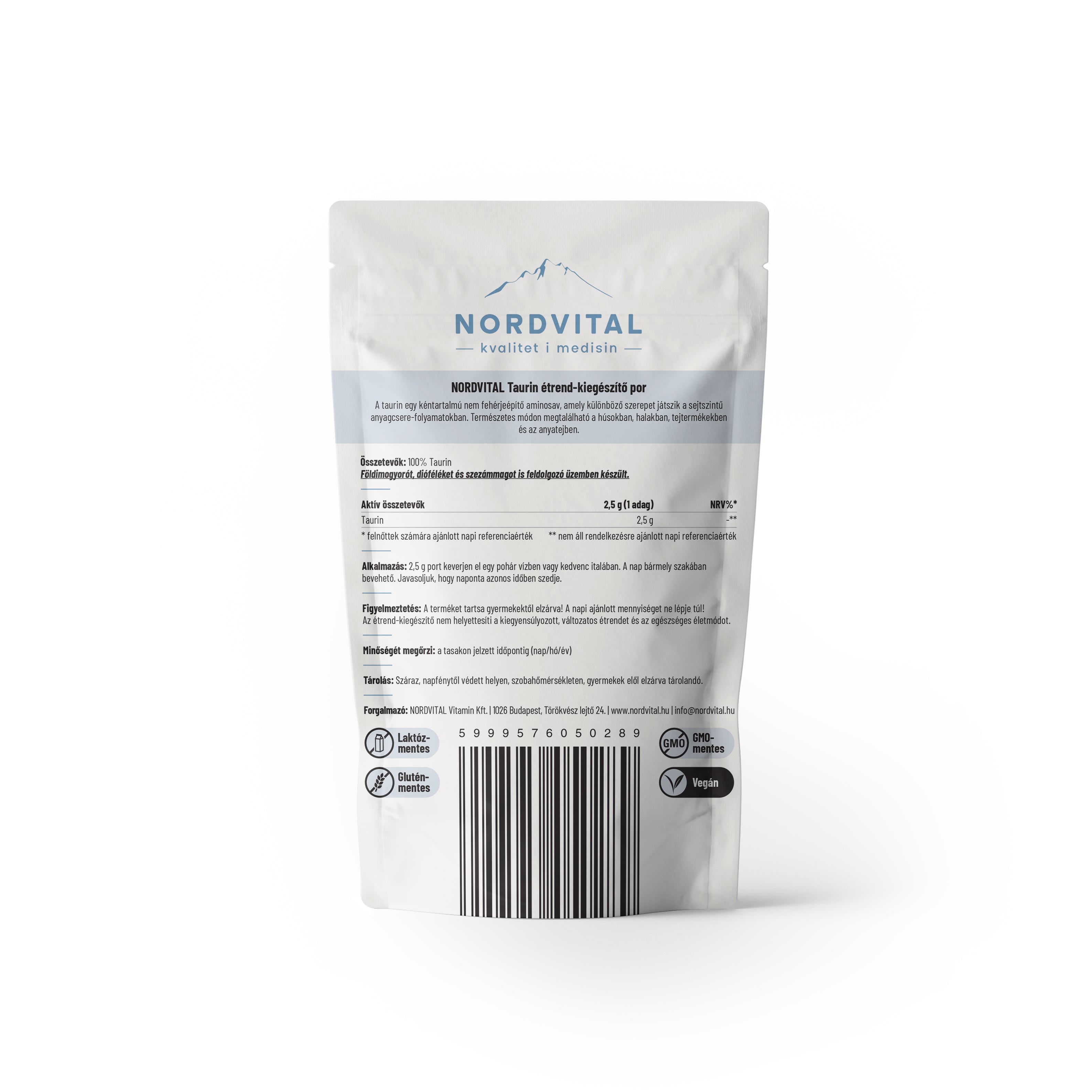 Taurin Por - 250g