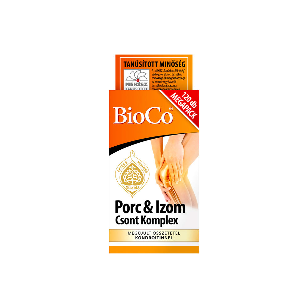 PorcIzom-Csont-komplex-kondroitinnel-tabletta-bio-120db