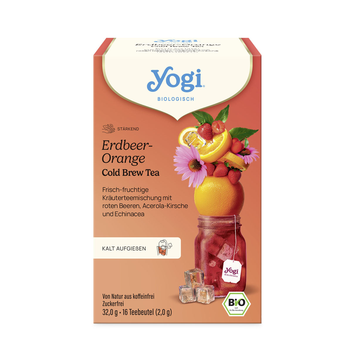 Yogi Jeges Tea Epres-narancsos bio - 16db