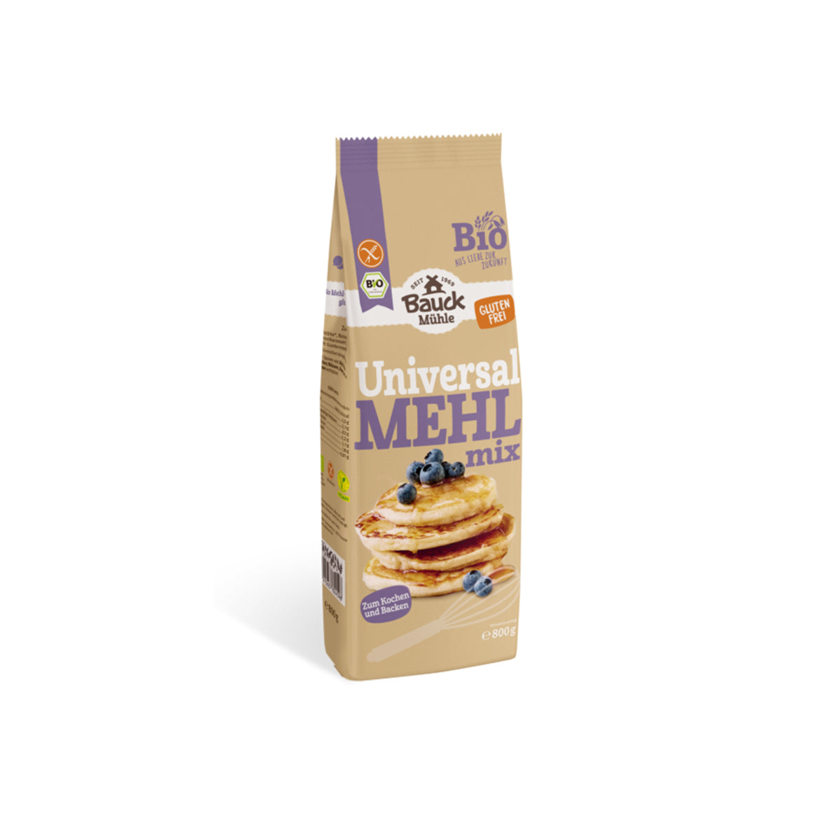 Univerzalis liszt glutenmentes - bio - 800g