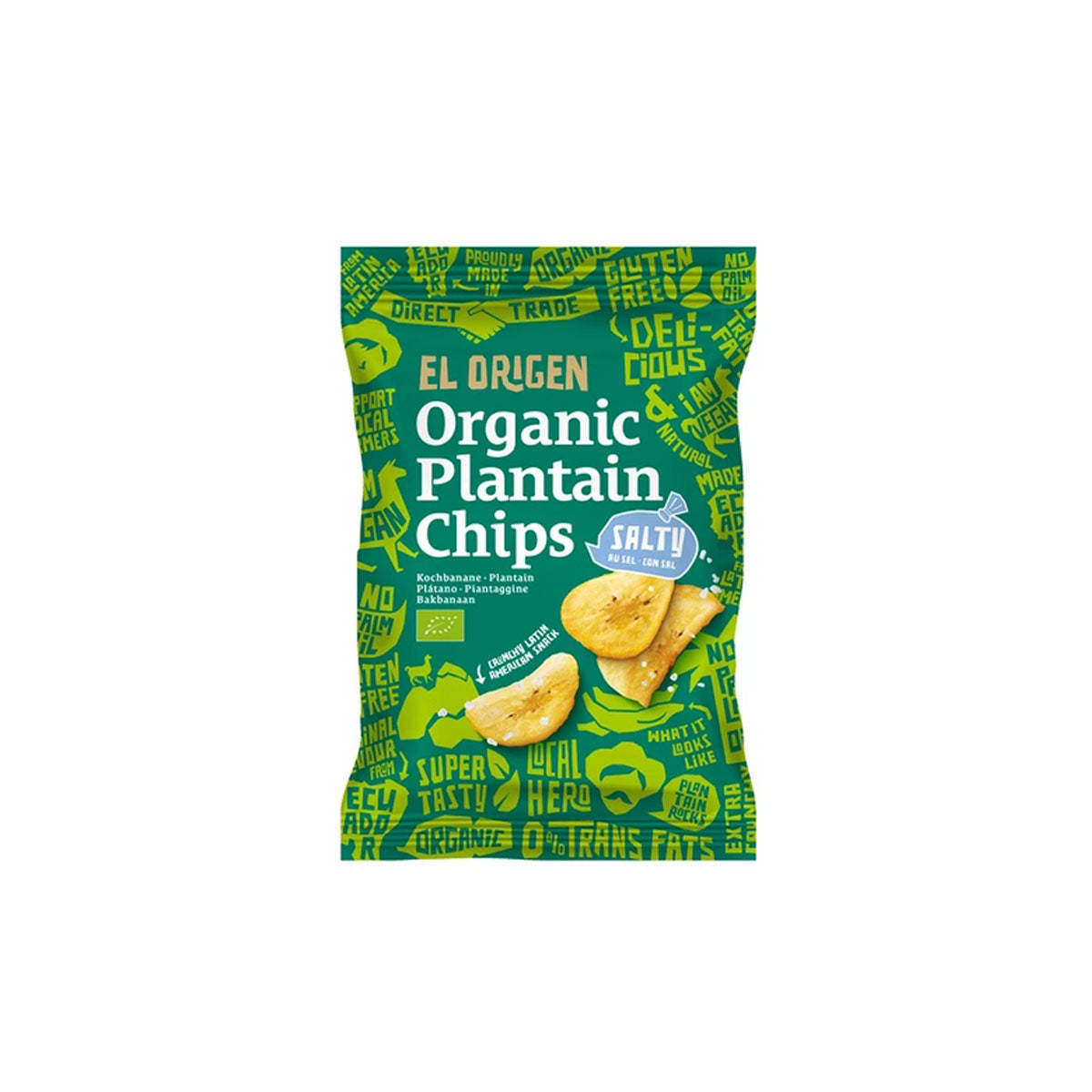 El Origen Bio Banánchips tengeri sóval - 80g