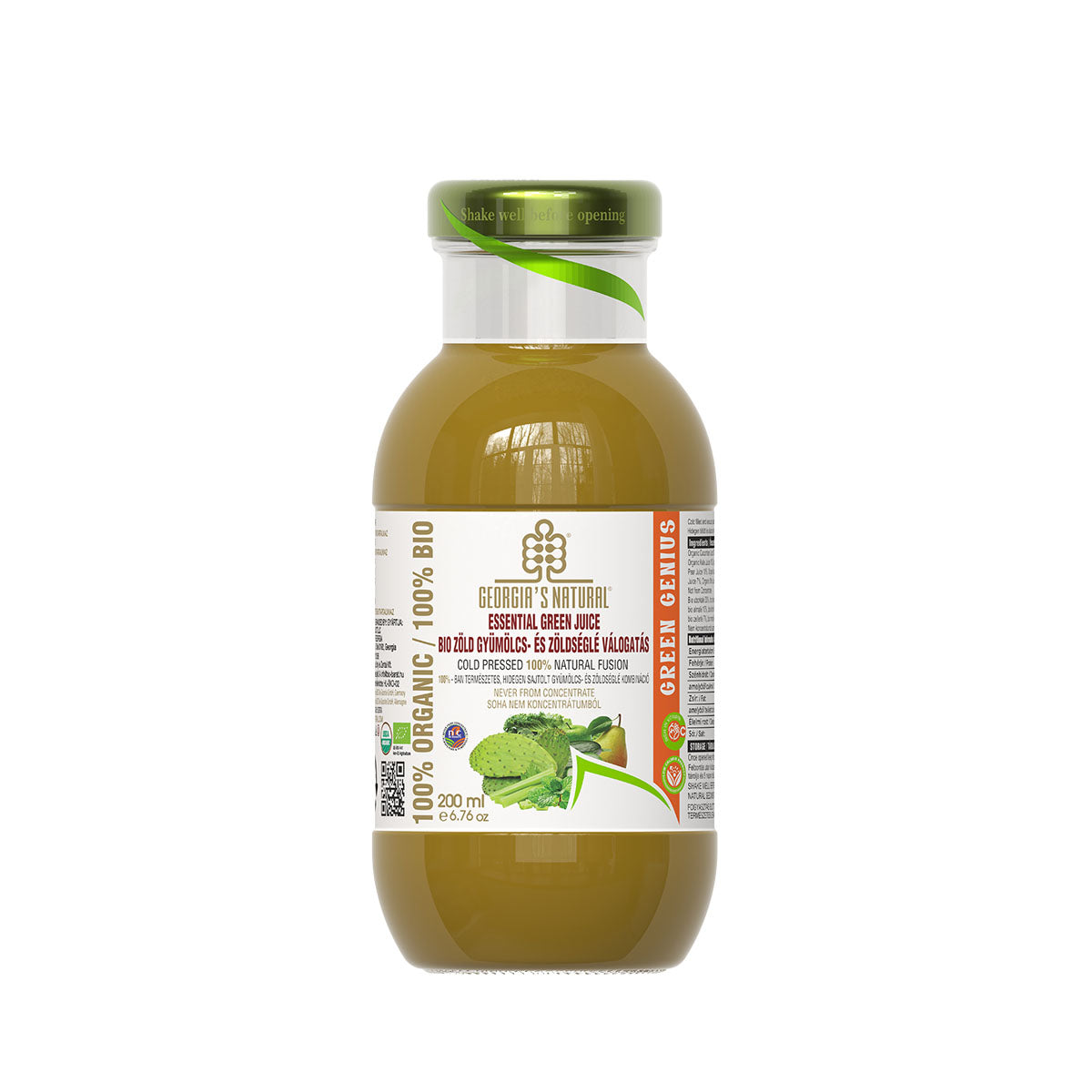 GN Bio Eszencionális Zöld Juice - 200ml DRS