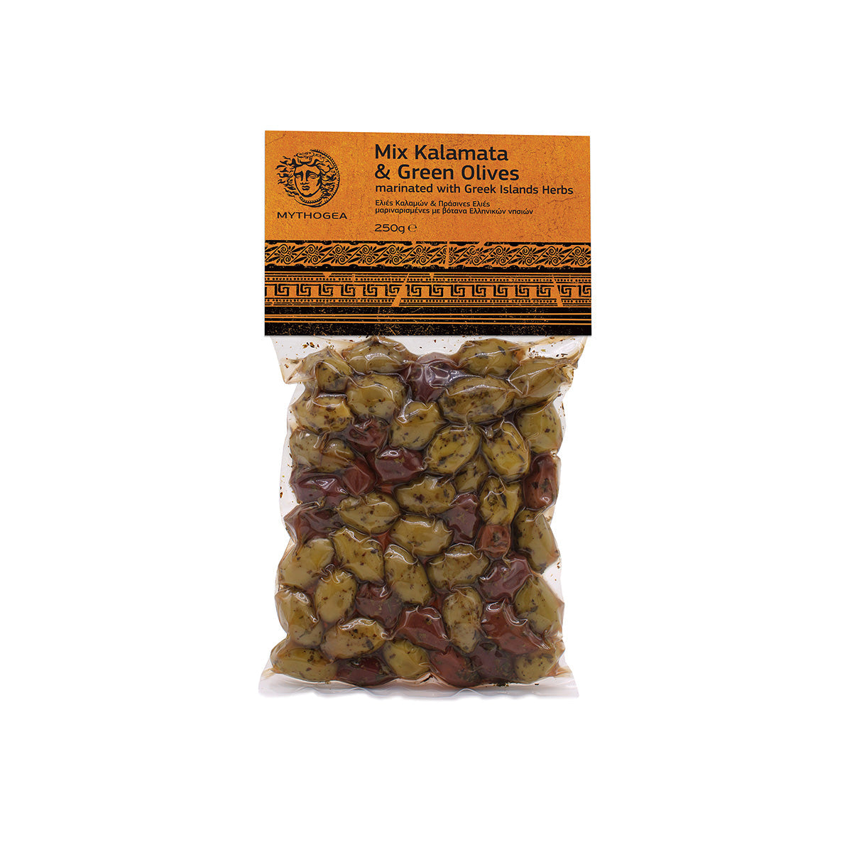Marinált Görög fűszeres Olívabogyó mix - 250g