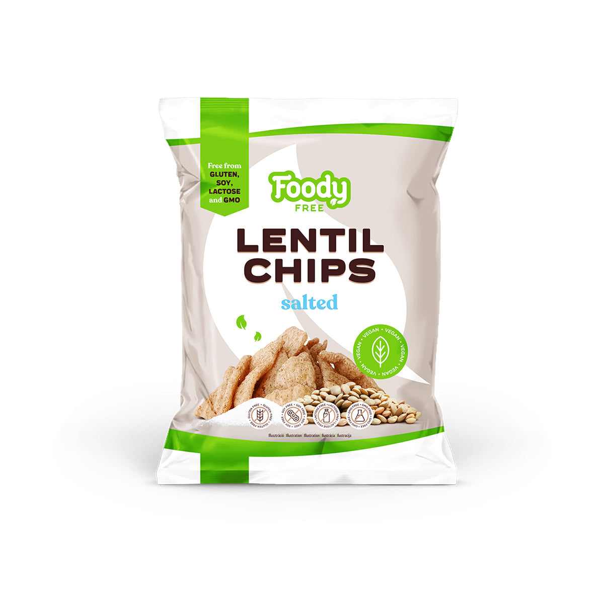 Lencsechips-soval
