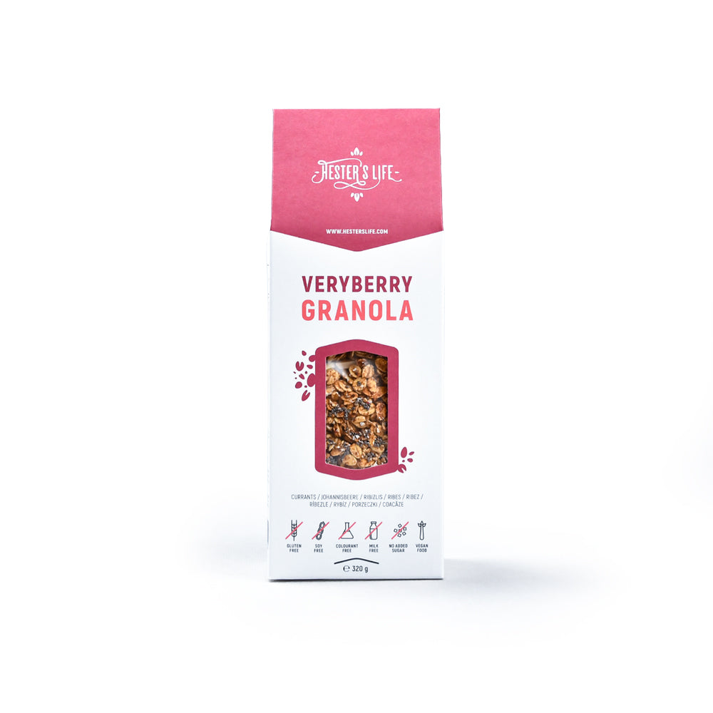 Ribizlis-Granola