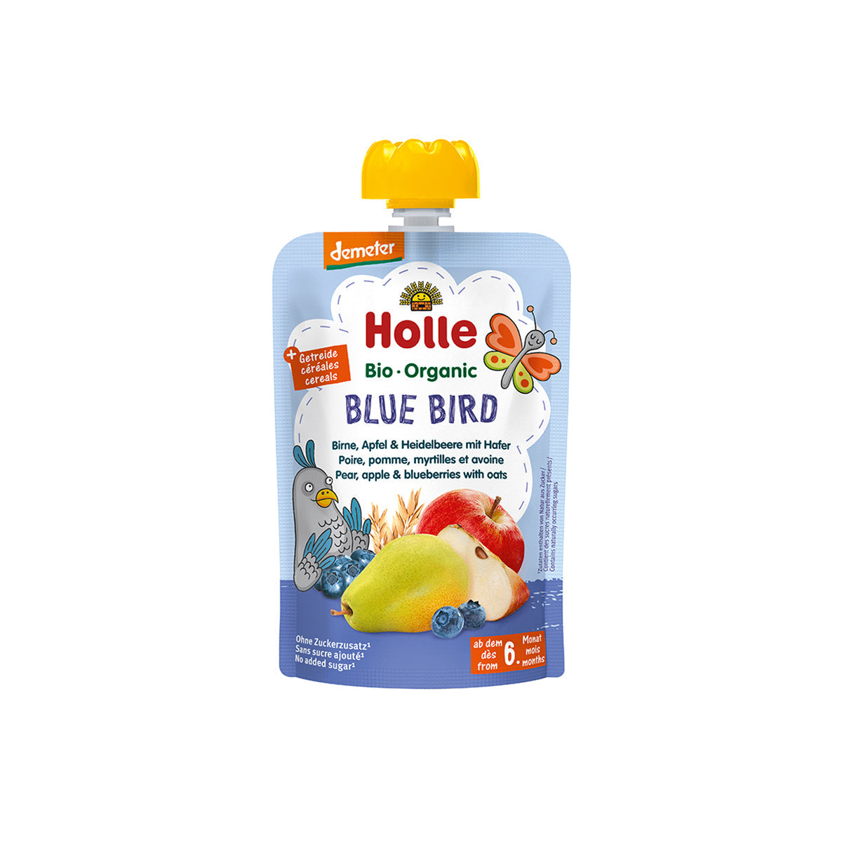 Blue-Bird-korte,-alma,-afonya-zabbal-bio-100g