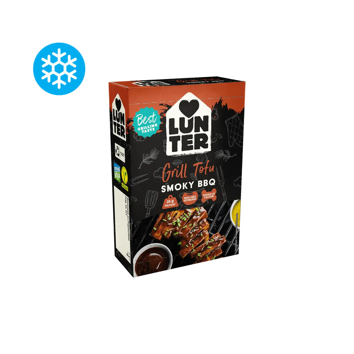 LUNTER Grill Tofu Füstös BBQ - 180g