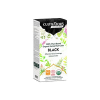 Cultivators bio növényi hajfesték fekete - 100 g