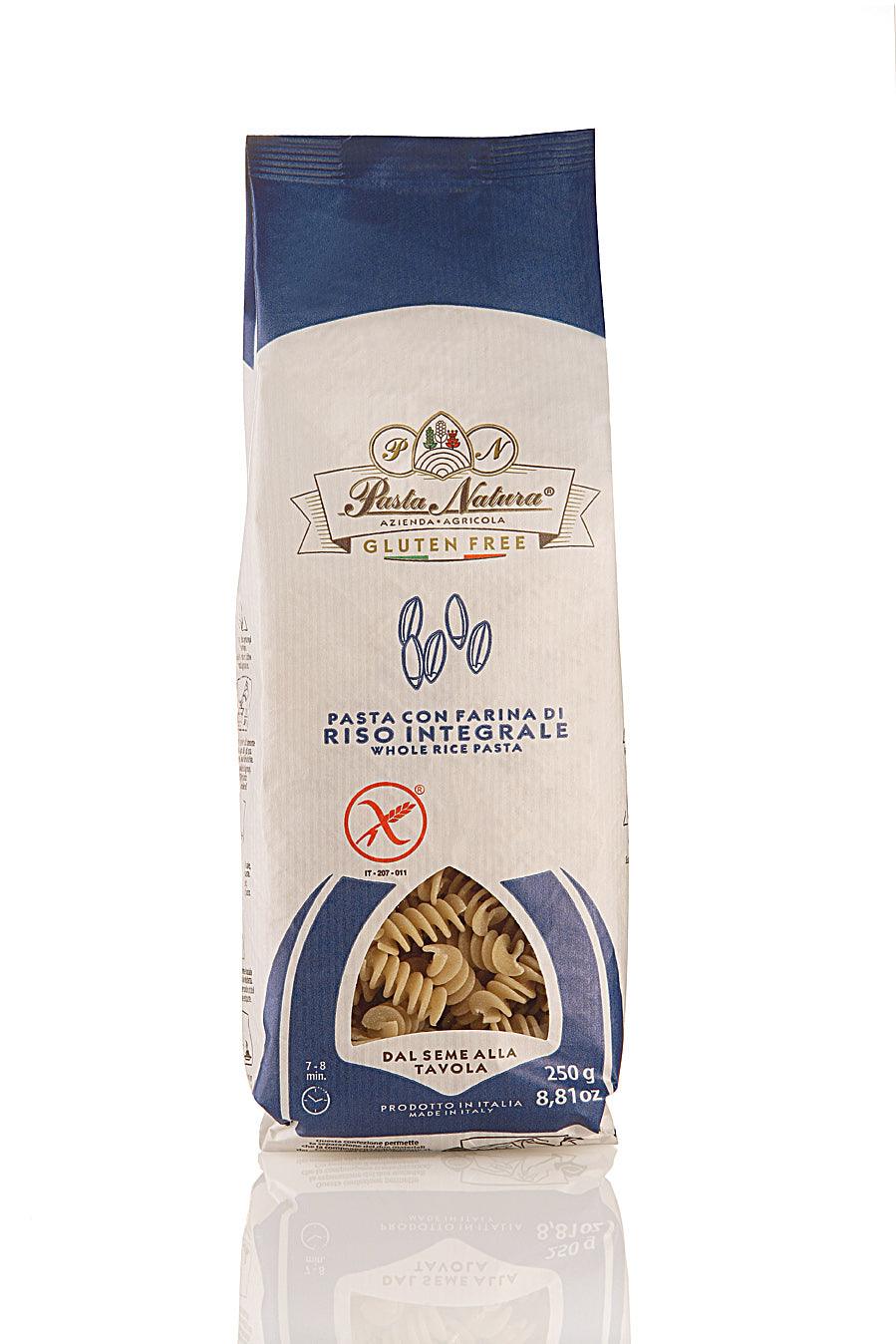 Bio Barna rizstészta - Fusilli - mrkt.hu