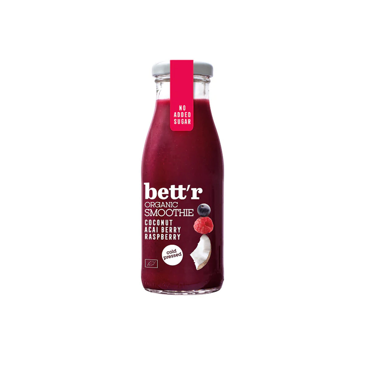 Kókusz-Acai-Málna smoothie - bio - 250ml