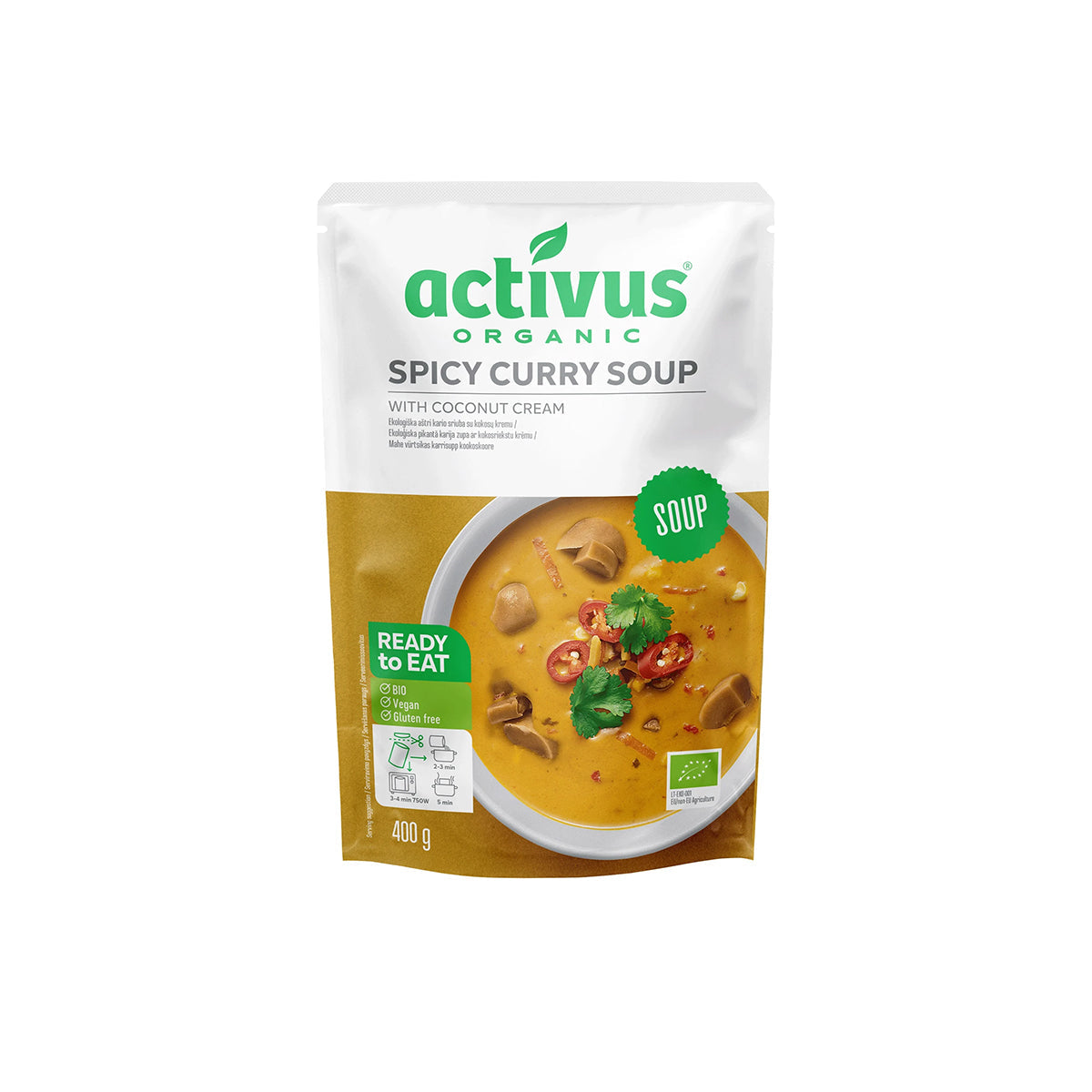 Fűszeres curry leves - bio - 400g