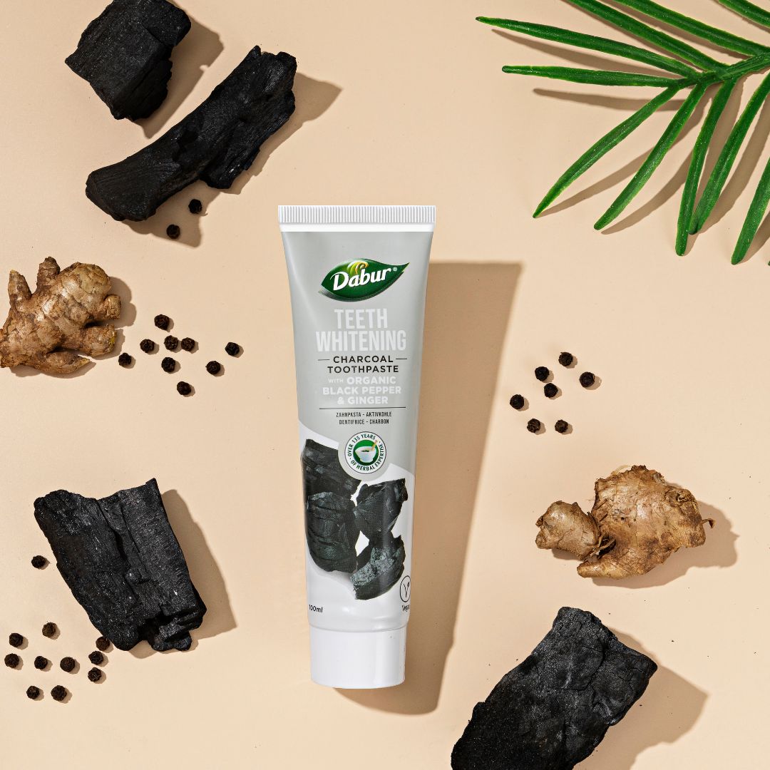 Fehérítő fogkrém aktív szénnel - 100ml