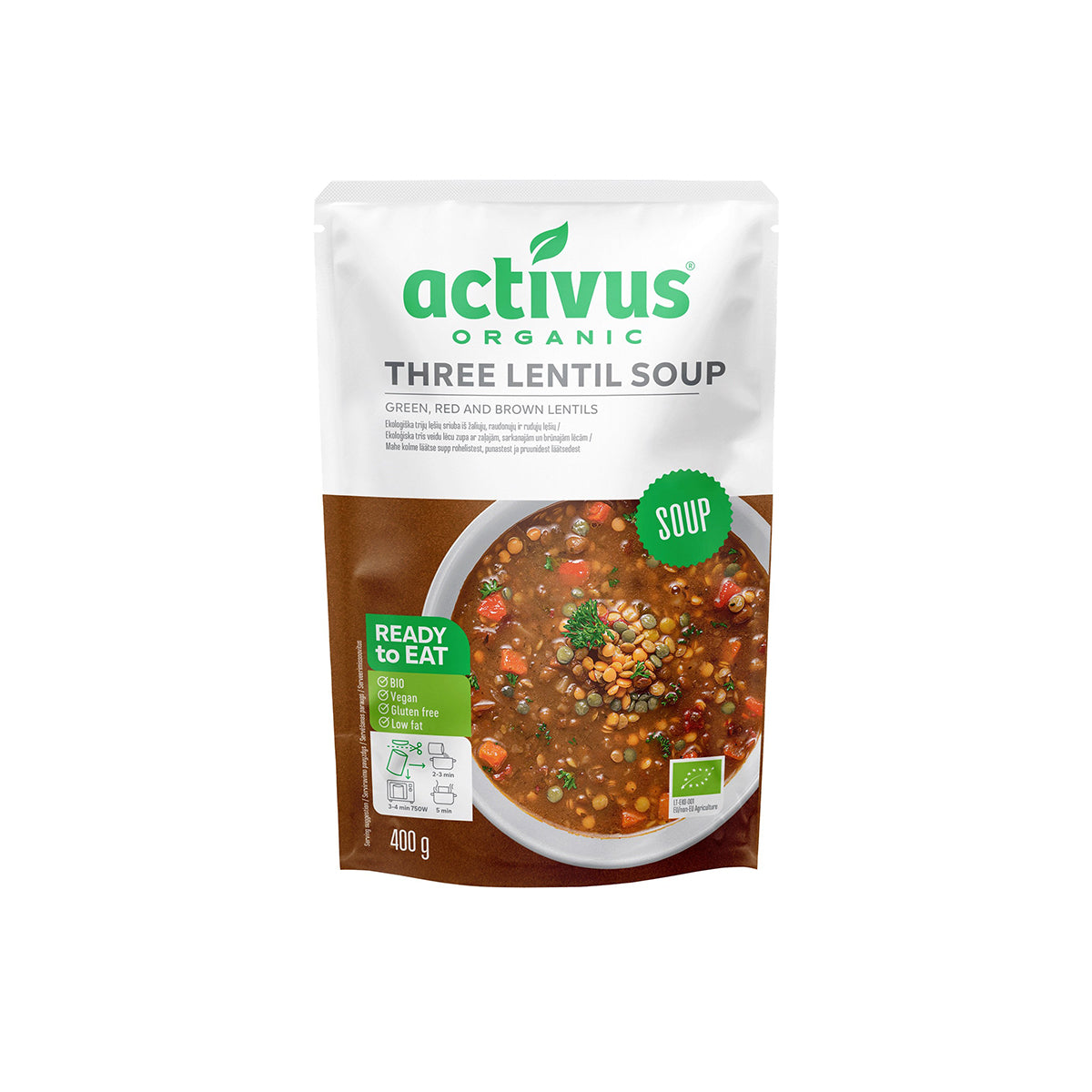 Lencseleves - bio - 400g