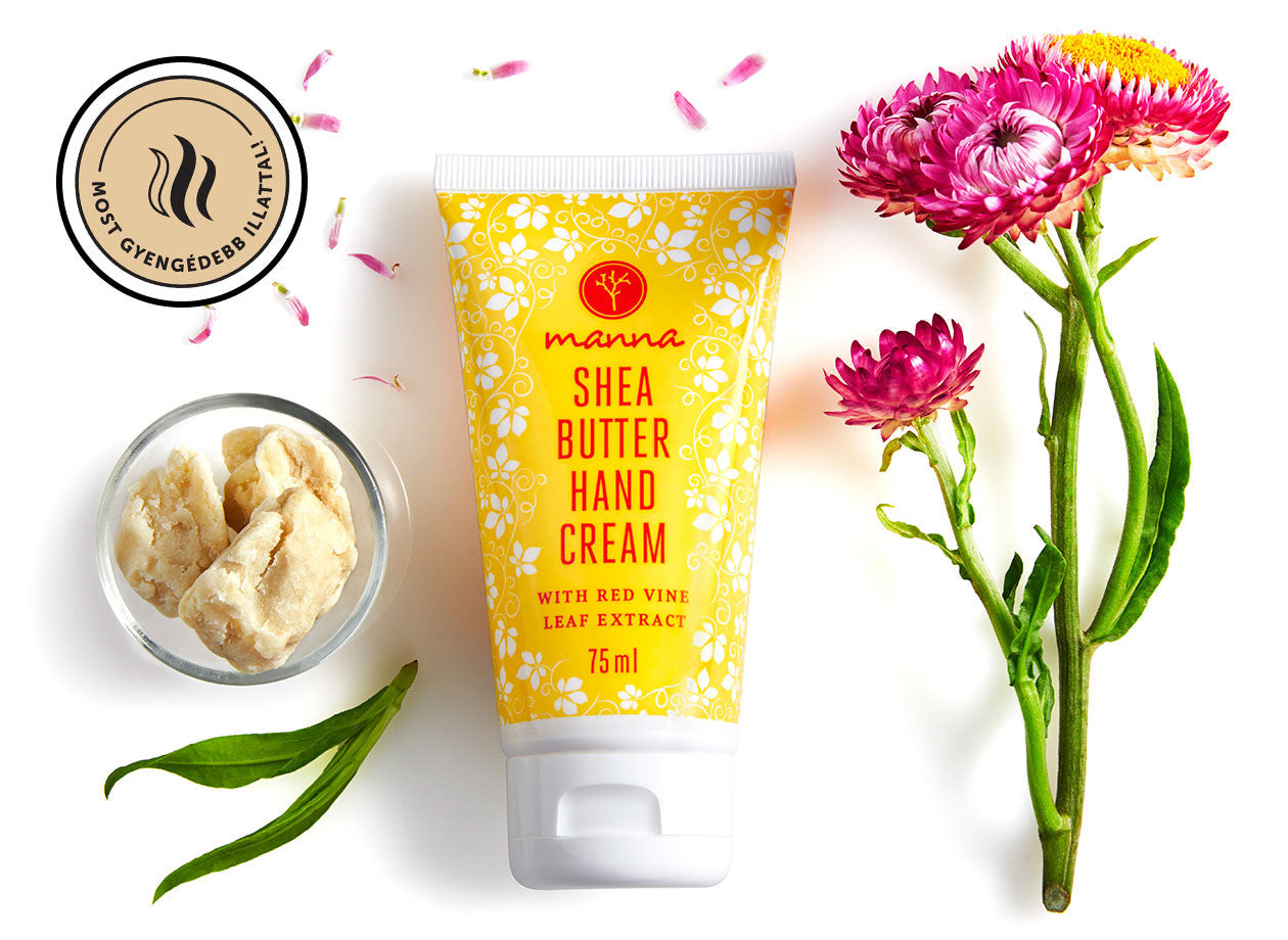 Shea vajas kézkrém vörösszőlőlevél-kivonattal - 75ml