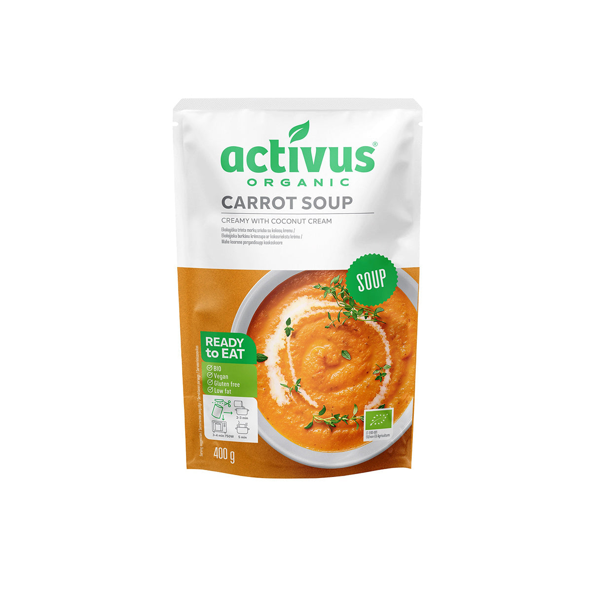 Sárgarépa krémleves - bio - 400g
