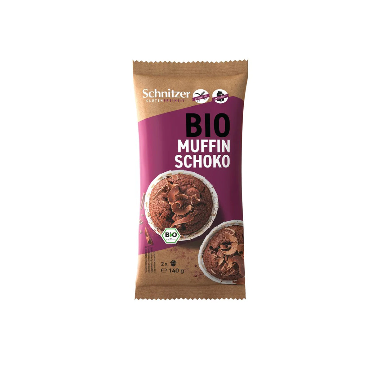 Csokis muffin gluténmentes - bio - 140g