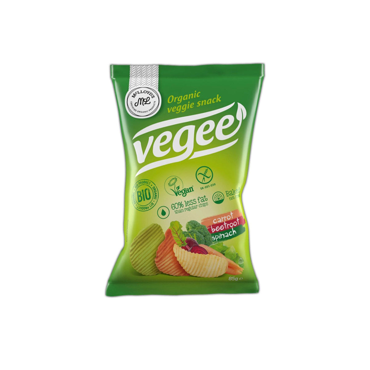 Sült zöldséges bio snack - bio - 85g